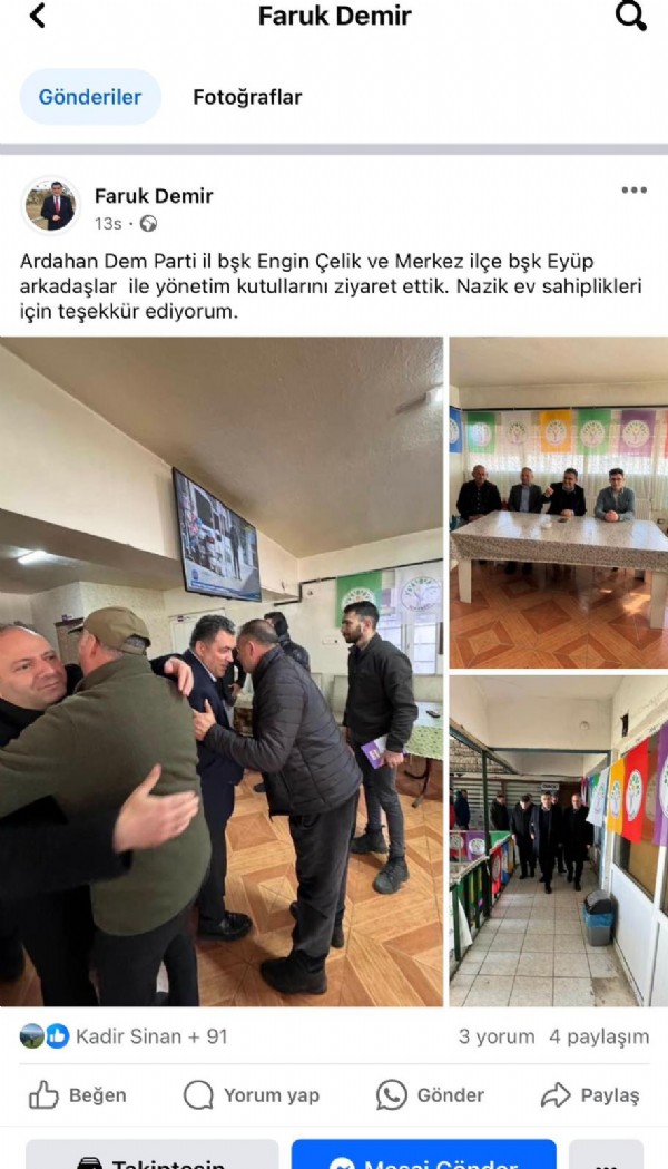 Operasyon olmaması için sahte dönüş!